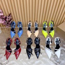 ST56275 CL Luxury Fashion Show Red Bottom Sandals Imported Top Grade Genuine Leather Large Bottom Pointed High Heel Sandals