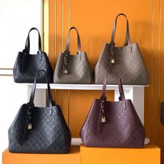 ST60646 LV Dynamic 163 Cow Leather Alln One Small Handbag Expansion All In Series Monogram Impressionte Leather Tote Bag M25858