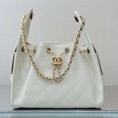 ST61655 CHANEL 25C Underarm Bag Spring/Summer Collection Large Capacity Super Versatile HAAS Lychee Pattern Leather AS52930