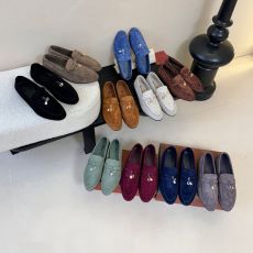 ST17221 Classic couple style high gloss cowhide loafers fashionable brand versatile couple shoes