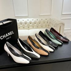 ST99641 Women Two-Tone square head Contrast Edge High Stiletto Heels V Shaped Slip On Pumps Elegant Wedding Party Formal Dress Shoes For Ladies