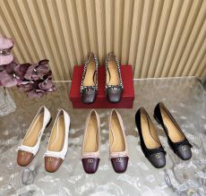 ST20882 New Butterfly Knot Color blocked Single Shoes Fashionable Simple Classic Comfortable Flat Shoes