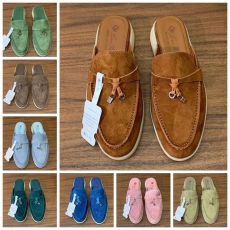 ST34516 Top grade cashmere casual slippers retro elegant and low-key all day comfortable slippers