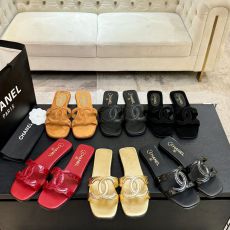 ST17566 High quality lazy one foot design flat slippers for daily travel and vacation styling hollow slippers