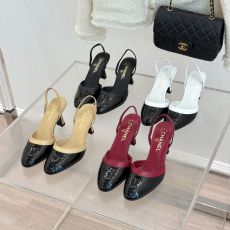 ST12729 High heeled sandals with classic commuting style and exposed ankle design at the back