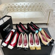 ST08703 Women's Square Toe Chunky Heel Pumps Classic Heels Elegant Office Party Dress Shoes Luxury Designer Inspired High Heels