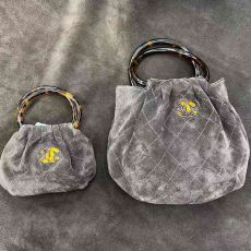 ST28003 CHANEL New Dumpling Bun Deer Skin Series Resin Material Body Mini Fashion Large Capacity Handbag